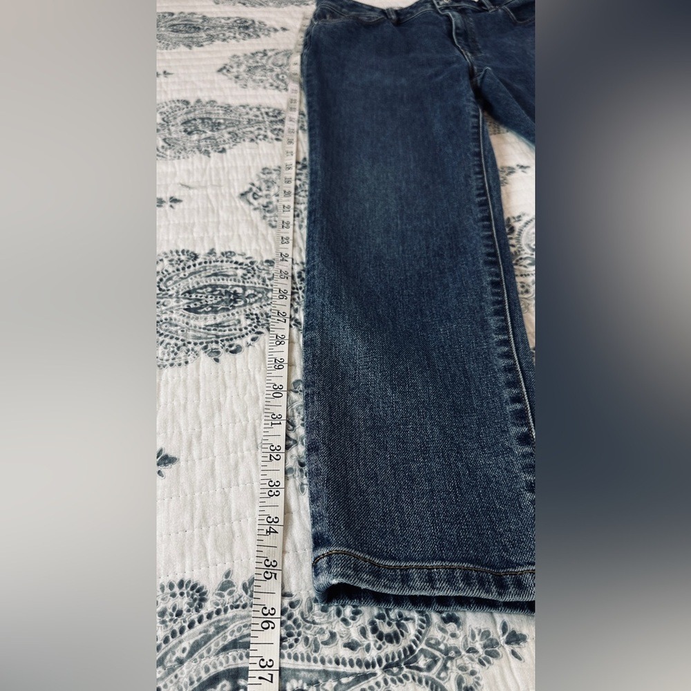 Burberry Brit Slim High Rise Ankle Jeans Womens Size 30 Blue designer denim - Picture 4 of 11
